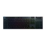 Logitech G G915 LIGHTSPEED- GL Linear keyboard Gaming RF Wireless + Bluetooth English Black