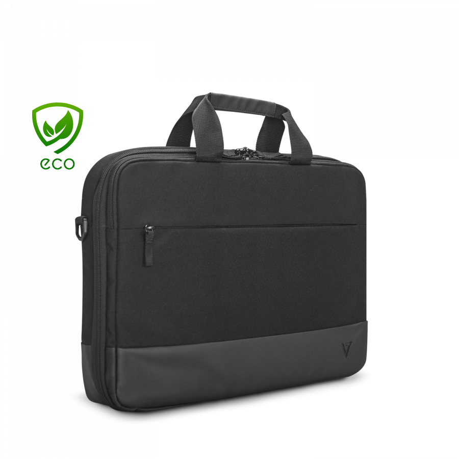 Image of V7 CCP16-ECO-BLK laptop case 40.6 cm (16") Briefcase Black