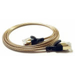 Wantec 7622 netwerkkabel Goud 0,3 m Cat6a F/UTP (FTP)