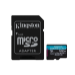 Kingston Technology 512GB microSDXC Canvas Go Plus Gen4 200MB/s A2 U3 V30 Card + Adapter