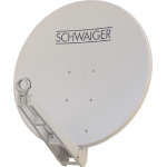 Schwaiger SPI085 satelliet antenne Wit