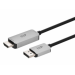 Monoprice 44343 video cable adapter 35.4" (0.9 m) DisplayPort HDMI Black