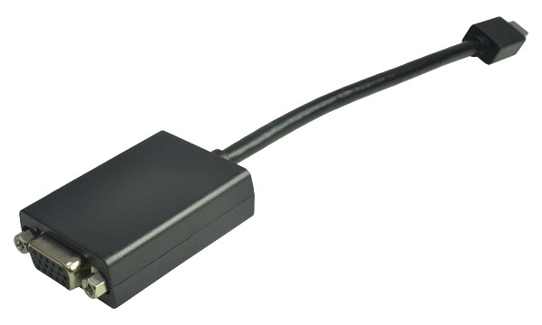 2-Power ALT9999A video cable adapter Mini DisplayPort VGA (D-Sub) Black