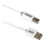 ICIDU 606766 USB cable 1 m USB 2.0 USB A USB B White