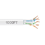 Black Box GigaTrue Cat6a networking cable White 12000" (304.8 m) U/UTP (UTP)