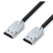 Microconnect HDMISUPERSLIM015M HDMI cable 1.5 m HDMI Type A (Standard) Black, Metallic