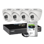 IVSEC LVK-000 video surveillance kit Wired 4 channels