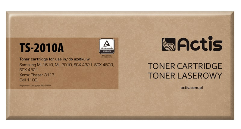 Actis TS-2010A toner (replacement for Samsung ML-1610D2/ML-2010D3; Standard; 3000 pages; black)