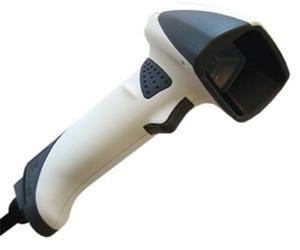Image of Opticon OPI 2201 Handheld bar code reader Laser White