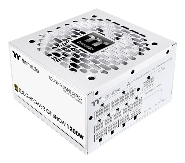 Thermaltake Toughpower GT Snow 1200W power supply unit 24-pin ATX ATX White