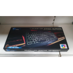 Powercool 7 LED gaming keyboard with multimedia & macro functions RG-100