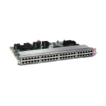 Cisco X4648RJ45V+E, Refurbished network switch module Fast Ethernet, Gigabit Ethernet