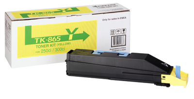 Image of Kyocera 1T02JZAEU0/TK-865Y Toner yellow, 12K pages/5% for KM...