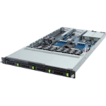 GIGABYTE R163-SG0-AAC1 LGA 4677 (Socket E) Rack (1U) Zwart, Staal