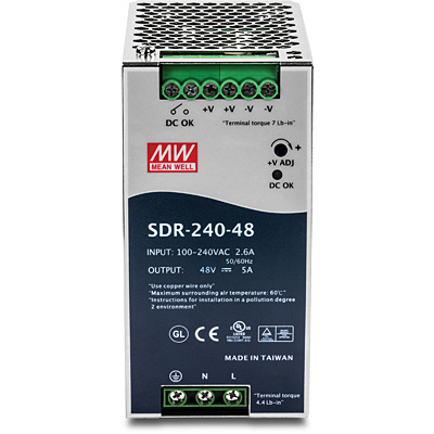 Image of Trendnet TI-S24048 v1.0R network switch component Power supply