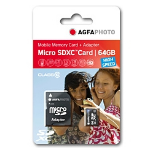 AgfaPhoto 64GB MicroSDXC memory card Class 10