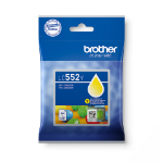 Brother LC-552Y Ink cartridge yellow, 550 pages for Brother MFC-J 3660