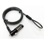 eSTUFF GLB220105 cable lock Black 1.8 m