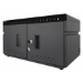 Manhattan Charging Cabinet/Cart via USB-C x20 Devices, Desktop, Power Delivery 18W per port (360W total), Suitable for iPads/other tablets/phones, Bays 264x22x235mm, Device charging cables not included, Silent Ventilation, Lockable (2 keys), EU & UK power