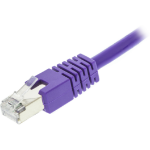 Deltaco STP-61P networking cable Purple 1 m Cat6 F/UTP (FTP)