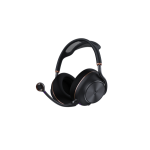 Turtle Beach Stealth Pro II Black Premium Wireless Gaming Headset for PC, PS5 and PS4 - Certified Hi-Res Wireless Audio, Active Noise Cancellation, CrossPlay 2.0 Multiplatform Wireless, 24-bit Audio