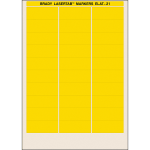 Brady ELAT-21-747-YL printer label Yellow Self-adhesive printer label