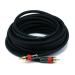 Monoprice RCA/RCA, 7.62 m coaxial cable 300" (7.62 m) Black