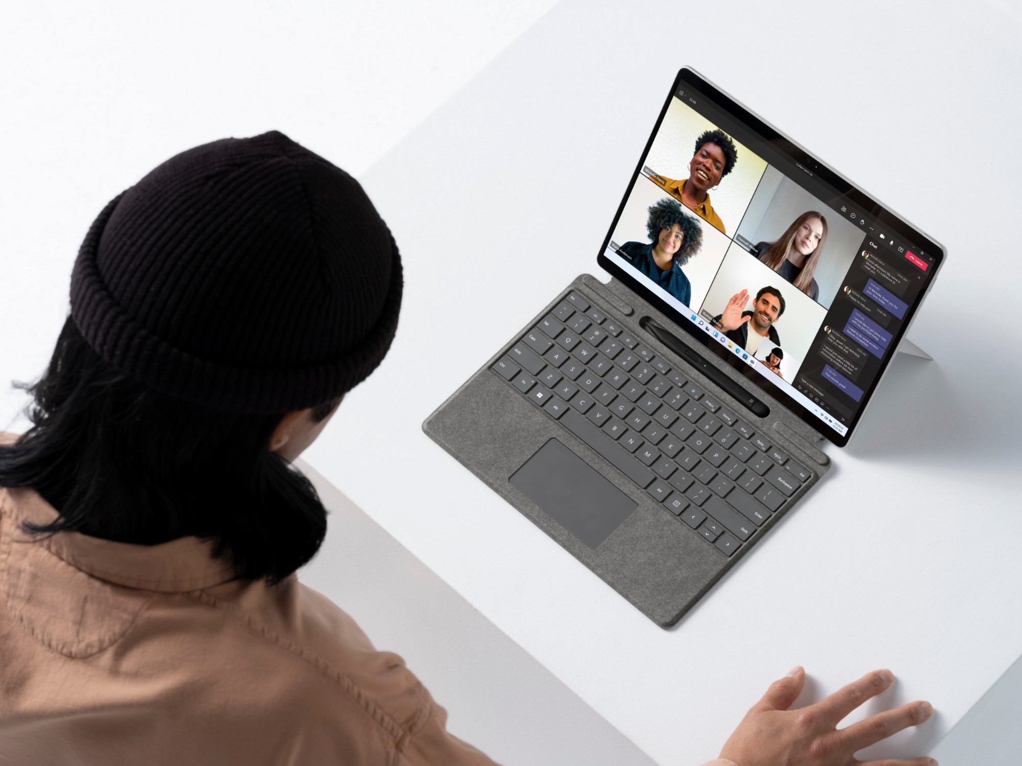Microsoft Surface Pro 8 4G LTE 512 GB 33 cm (13") Intel® Core i5 16 GB Wi-Fi 6 (802.11ax) Windows 11 Pro Platinum