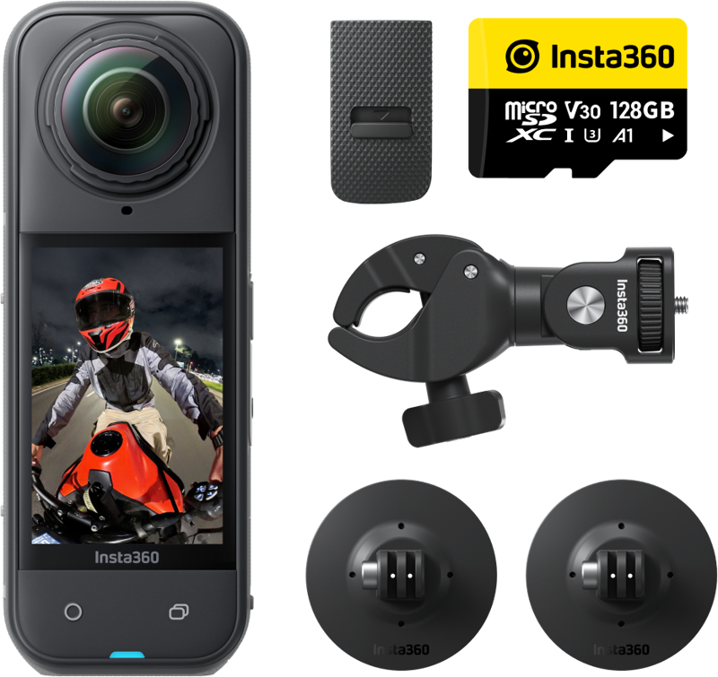 Insta360 X5 Motorcycle Bundle