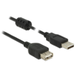 DeLOCK 84884 USB cable USB 2.0 1.5 m USB A Black