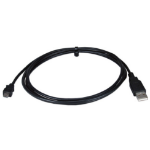 QVS 2m USB 2.0 USB cable 78.7" (2 m) USB A Micro-USB B Black