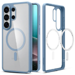 Spigen Ultra Hybrid (MagFit) mobiele telefoon behuizingen 17,5 cm (6.9") Hoes Transparant, Lichtblauw
