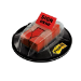 Post-It Index Flags Sign Here in Desk Grip Dispenser Repositionable 25x43mm Red (Pack 200) 680-SHVR200 - 7100117019