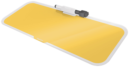 Image of Leitz 52690019 desk pad Glass Yellow