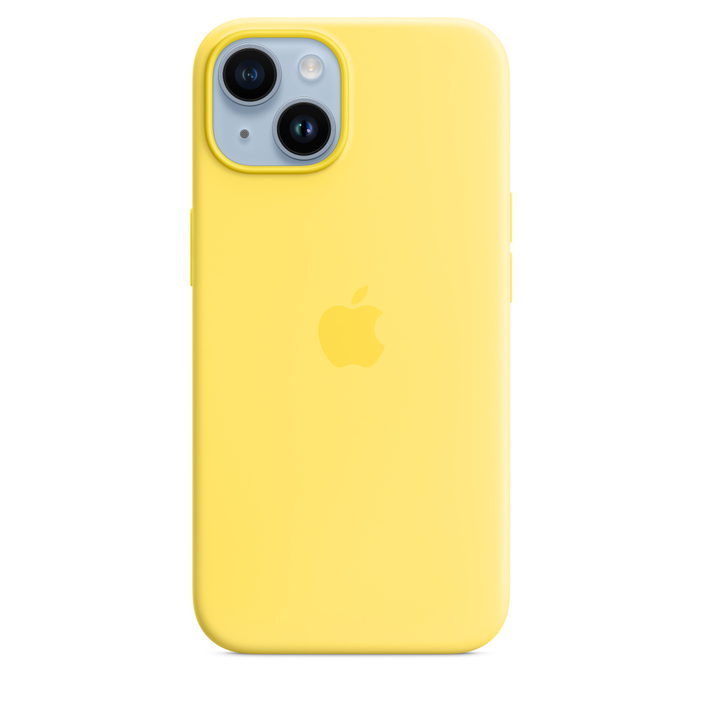 APPLE  iPhone 14 Silicone Case with MagSafe - Canary Yellow