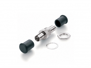Image of Equip ST Fiber Optic Adapter/Coupler