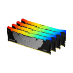 Kingston Technology FURY 32GB 3200MT/s DDR4 CL16 DIMM (Kit of 4) Renegade RGB