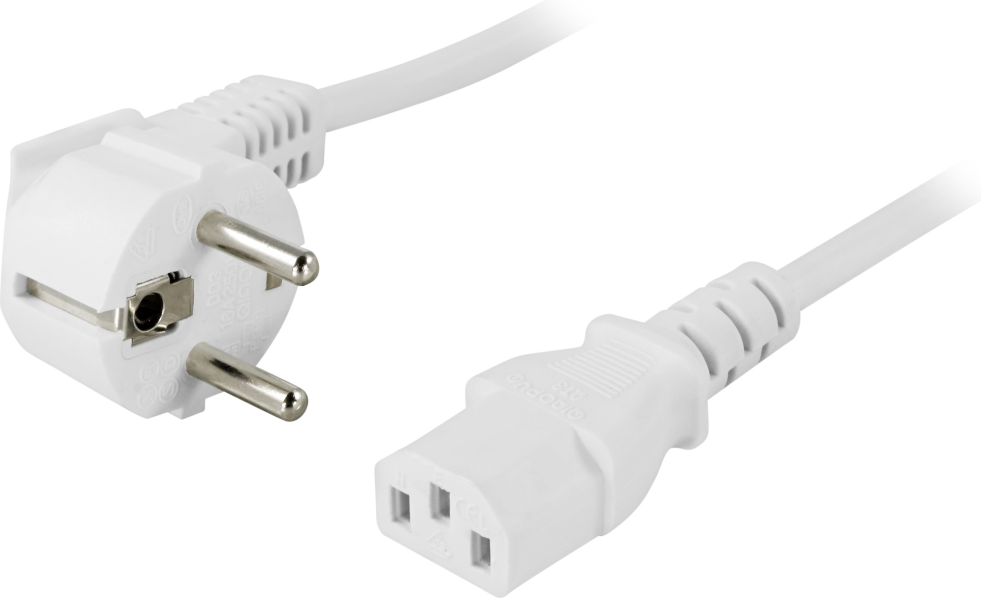 EU Product - Grounded appliance cable, 5m - White thumbnail