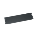 Middle Atlantic Products Blank Panel, 3 RU, Textured, Flanged