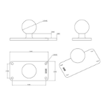 RAM Mounts RAM-202U-24 montagekit