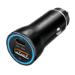 LogiLink USB Car Charger, 2 Port, USB-A & USB-C, QC18W & PD20W