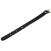 Digital ID Black Leather Luggage Strap with Copper Buckle (Pack of 100)