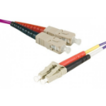 Hypertec 391493-HY InfiniBand/fibre optic cable 5 m SC LC OM3 Purple