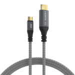 EFB Elektronik USB-HDMI-00001 video kabel adapter 1,8 m USB Type-C Zwart, Grijs