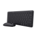 Trust Lyra keyboard Mouse included USB + RF Wireless + Bluetooth QWERTY UK English Black