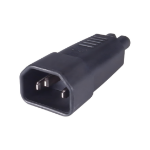 connektgear Mains Power Adapter - C14 Plug to C7 (Figure 8) Socket
