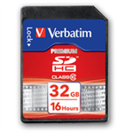 Verbatim Premium memory card 32 GB SDHC Class 10