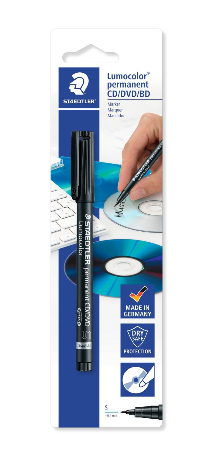 Image of Staedtler Lumocolor permanent marker Black 1 pc(s)