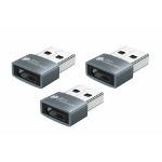 Kabelmeister USB-AD203-3 cable gender changer USB-A USB-C Grey