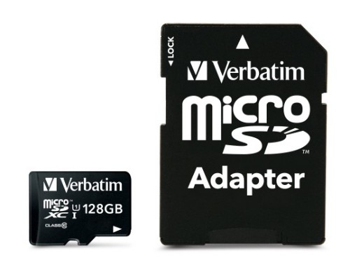 Verbatim Premium memory card 128 GB MicroSDXC Class 10 UHS-I